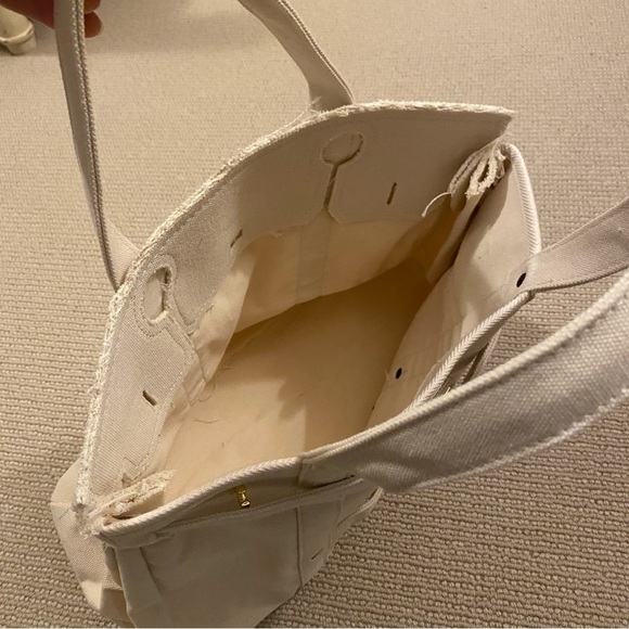 Beige “Boatkin" Canvas Tote Bag (Brand New!) - Picture 4 of 7